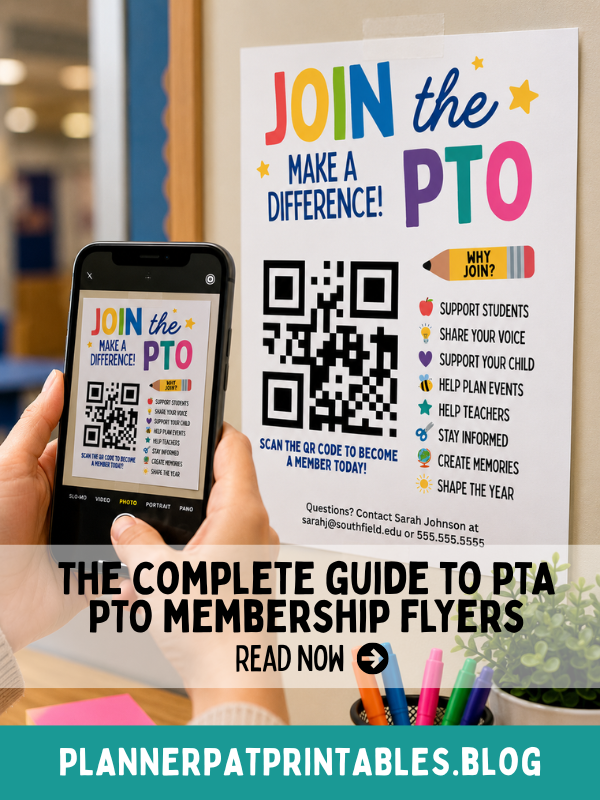 The Complete Guide to PTO Membership Flyers